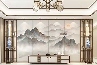 福建森佰汇航空纤维（山水画系列）