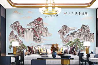 福建森佰汇航空纤维墙咔（鸿运当头）